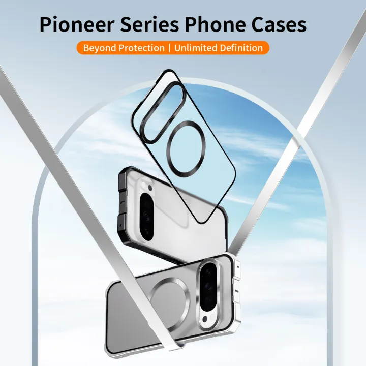 Push%20Pull%20Matte%20PC%20Hard%20Shockproof%20Case%20For%20Google%20Pixel%2010%209%20Pro%20XL%20Pixel%209a%208%20Pixel8%20Pro%20Magnetic%20Wireless%20Charging%20Back%20Cover%20-%20Image%202