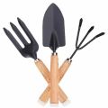 3 Pcs Gardening Hand Tool Kit For Home Gardening (Hand Cultivator, Trowel, Transplanter). 