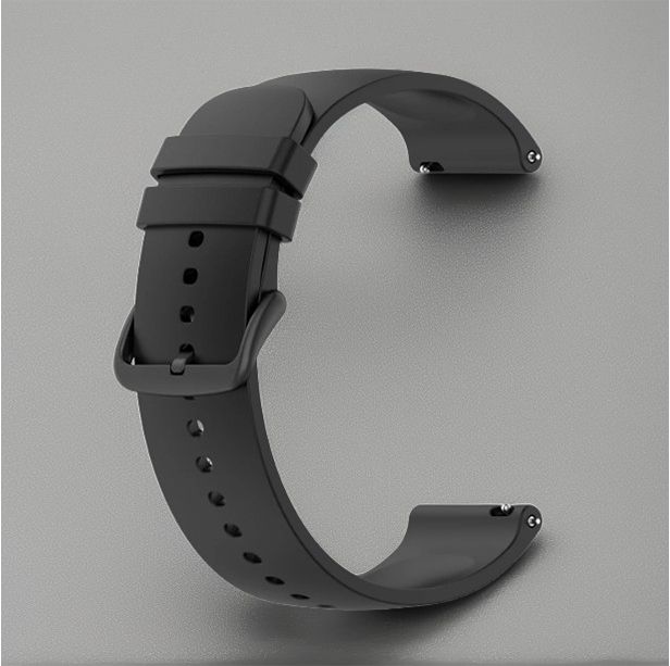 22mm Silicone Watch Band for Xiaomi Kieslect KR Pro Haylou LS05 Imilab KW66 Smartwatch Adjustable Breathable Strap