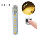 Pen Drive Style 8-LED USB Light 5V USB LED Emergency Night Light. 