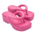 Kdashop led trenches🌟Colorful platform wedge heel shoes for girls, small color, cute, anti-slip, soft rubber sole, comfortable to wear, does not hurt the heel, suitable for beach wear and looks very expensive.💎. 
