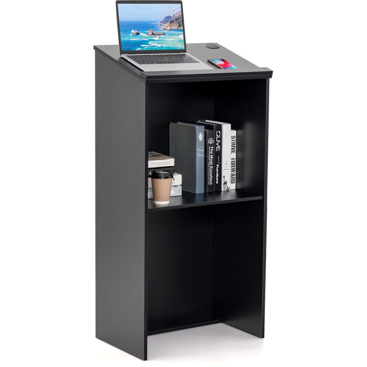 Stand
Hostess Stand Podium Stand - Black Dies For School Colleges Functions Podium Stand Customized