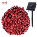 8Colors Outdoor Solar Light Garden Warm/Purple/RGB LED Strip String Fairy Lights Solar Lamp Waterproof Garland Christmas Decor. 