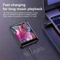 Metal MP3 Player Bluetooth 5.4 HiFi MP3 Music Player Built-in Speaker 2.4inch Touch Screen MP4 Player with E-book/Recording.