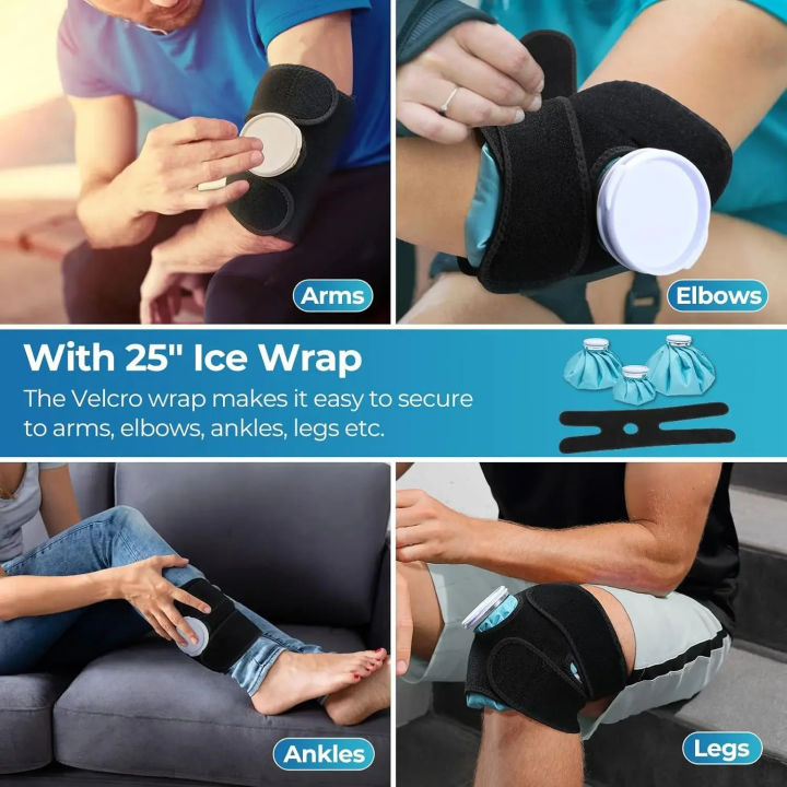 Ice%20Bag%5B6",%209"%20&11"%20%5D%20Hot%20and%20Cold%20Reusable%20Ice%20Bag,%20Elastic%20Breathable%20Support%20Wrap%EF%BC%8C(for%20Hot%20Therapy%20is%2050-60%E2%84%83)%20-%20Image%205
