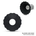 JJC Silicone Lens Hood Anti Reflective Camera Lens Hood for Diameter 73mm-88mm Lens DSLR  Lens Hoods for   Fuji. 