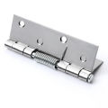2Pcs Self Closing Spring Hinges 2" 3" 4" Stainless Steel Hinge Spring Loaded Hinges with Screws DIY Hardware for Door Cabinet. 