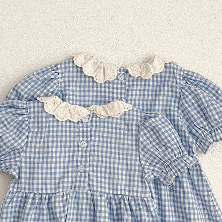 Baby%20Sister%20Clothes%20Summer%20Baby%20Girl%20Clothes%20Blue%20Plaid%20Dress%20Ruffled%20Collar%20Baby%20Girl%20Romper%20One%20Piece%20Sister%20Clothes%20Dress%20-%20Image%205