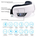 6D Smart Eye Massager Vibration Hot Airbag Compress Eye Care Instrument Bluetooth Music Eye Massage Glasses Eye Relax Fatigue. 