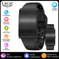 LIGE New Al data analysis Screenless Smart Bracelet Heart Rate Blood Oxygen Waterproof Long Battery Life Fitness 2026 Smartwatch.