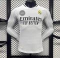 Real Madrid new home kit ফুটবল জার্সি full sleeves 24/25. 