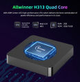 Allwinner H313 Quadcore Cortex A53 Android Tv Box 14, Voice/Bluetooth 2+16 Remote, 4K TV Box, Tiktok, NetTv. 