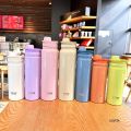 Tyeso Stainless Steel Thermos Water Bottle Portable Sport Vacuum Flask Keeps Cold and Heat Thermal Mug Insulated Car Tumbler Cup.