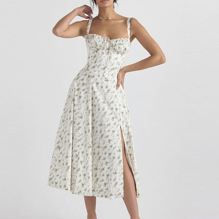 Summer%20Women%20flowers%20Print%20Long%20Dress%20Adjustable%20Straps%20Midi%20Corset%20Vacation%20Beach%20Dress%20Flowy%20Slit%20Lace%20Up%20Going%20Out%20Dresses%20-%20Image%206