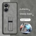 Shockproof Funda for Xiaomi Poco X7 Pro Case Stand Matte Leather Protection Phone Cover for Poco X7 Pro.