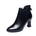 Botas Femininas Women Fashion Spring & Autumn High Quality High Heel Ankle Boots Lady Casual Comfort Winter Party Shoes A41. 