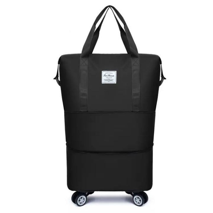 Trolley%20Large%20Capacity%20Folding%20Travel%20Bag%20%7C%20luggage%20bag%20with%20wheels%20Lightweight%20Waterproof%20Carry%20on%20Luggage%20Bag%20with%20Fixed%20Strap%20%7C%20Dry%20and%20Wet%20Separation%20Foldable%20Travel%20Duffel%20Bag%20-%20Image%207