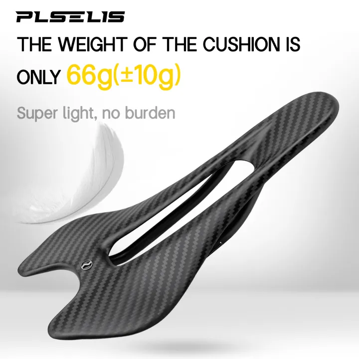 Plselis%20Lightweight%20High-Strength%20Carbon%20Fiber%20Road%20Bicycle%20Saddle%2056g%20Hollow%20Breathable%20Ergonomic%20Seat%20Cushion%20-%20Image%205
