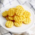 DIY Cute Round Waffle Making Mold Practical Chocolate Making Tool Aroma Candle Silicone Mold Food Grade Silicone Baking Supplies.
