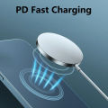 PD 20W Magnetic Wireless Charger For Magsafe iPhone 15 14 13 12 11 Pro Max X XS XR 8 Plus USB C Fast Charging Dock Station. 