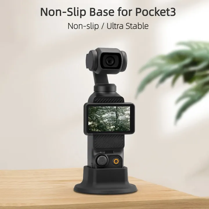 Silicone%20Anti-slip%20Base%20For%20%20OSMO%20Pocket%203%20Pocket3%20Fixed%20Mount%20Support%20Bracket%20Extension%20Stand%20Base%20Camera%20Accessories%20-%20Image%202