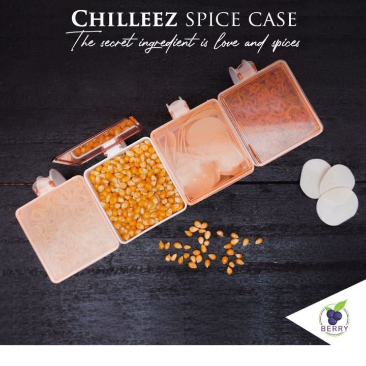 HOTTEST SALE Four Partition Chilli Spice Rack | Daraz.pk