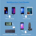 TISHRIC Micro USB Type C Adapter USB TF SD Card Reader USB-C Memory Card Adapter For Macbook Samsung Huawei XiaoMi Laptop Phone. 