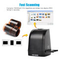 135 Film Slide Scanner Converter Portable Negative Film Scanner 8 Megapixel CMOS Convert 35mm/135mm Slides &  Negatives to JPEG. 