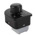 1J1959565E Rearview Mirror Switch Knob Heating Control For Bora Golf Jetta ABS Plastics Switch Rear Mirror On/Off. 