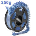 250g 500g 1Kg Dual Color PLA Silk Blue silver 2 Colours 3D Printer Filament Silk Blue silver 1.75mm 3D Printing Pla Material. 