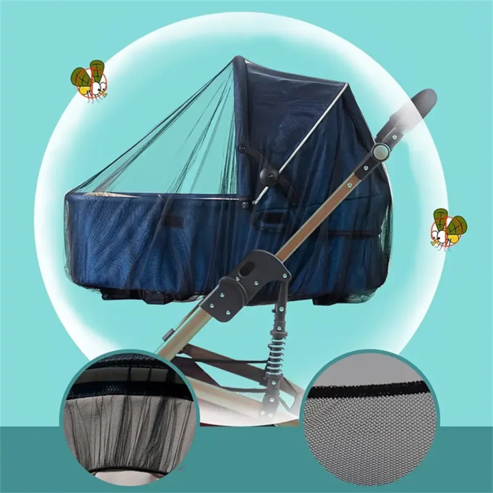 Mosquito%20Net%20For%20Stroller%20Portable%20Mini%20Crib%20Bug%20Net%20Washable%20Fine%20Mesh%20Cover%20with%20Elastic%20Edge%20for%20Stroller%20Bassinet%20-%20Image%206