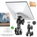2025 New Version for Starlink Mini Pole Mount - Aluminum Alloy Adjustable Non-Ball Joint Clamp, Compatible with RV Yacht Camper.
