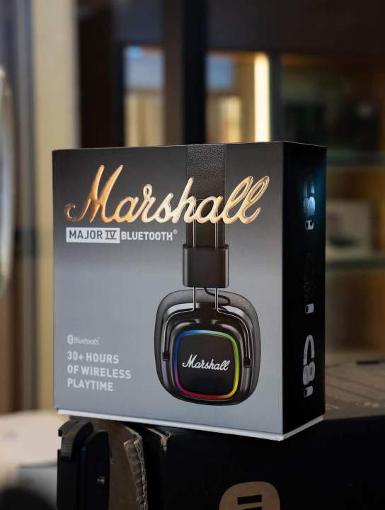 Marshall Major 4 IV RGB Wireless Bluetooth Headphones MIXORXVI 12 A Grade
