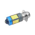 Universal 2000LM Dual Color Headlight Bulbs P15D H6 PX15D LED Motorcycle White Yellow Hi Lo Lamp Scooter Motobike Lens Head Lamp. 