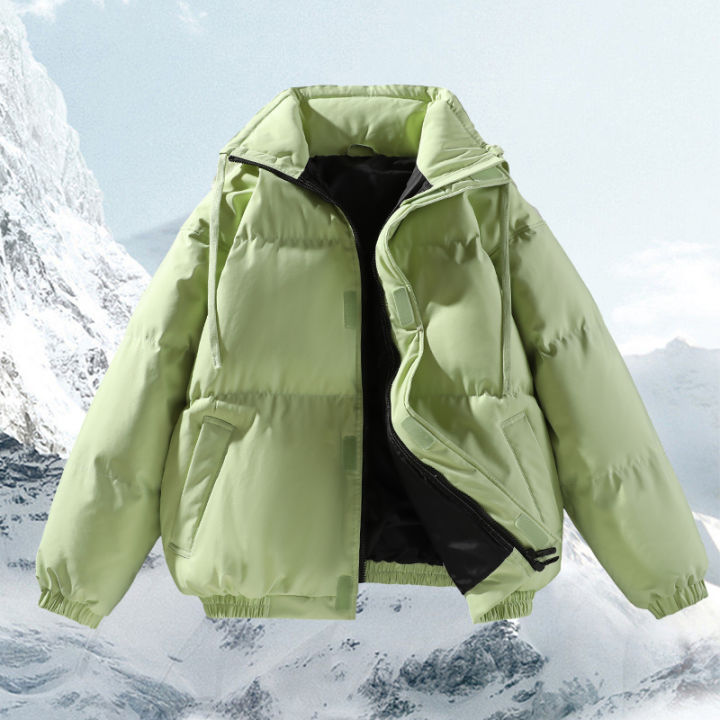 High%20Quality%20Men's%20Down%20Jacket%20Casual%20Fashion%20Solid%20Color%20Outdoor%20Sports%20Windproof%20Warm%20Stand%20Collar%20Coat%20Men's%20Cotton%20Jacket%20-%20Image%202