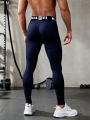 Mens Compression Leggings Sports Pants Running Workout Gym Tights Pants Quick Drying Fitness Jogging Training Stretch Pants.