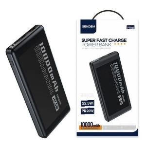 SENDEM 22.5W 10000mah SUPER FAST CHARGING DIGITAL DISPLAY PD POWERBANK PH-80