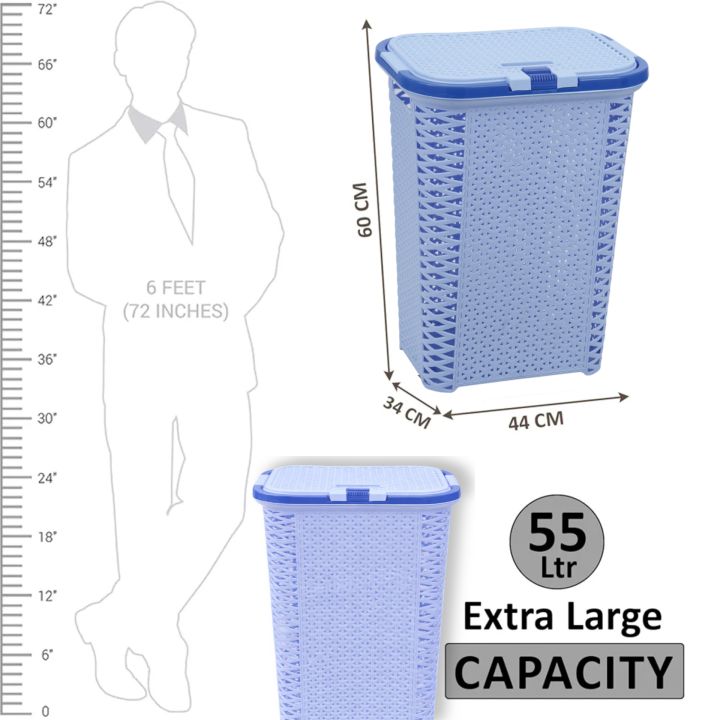 jumbo%20size%20New%20Laundry%20Basket%20Plastic%20Mesh%20Dustbin%20for%20Kitchen%20Decent%20Design%20For%20Washing%20Clothes%20-%20Image%205