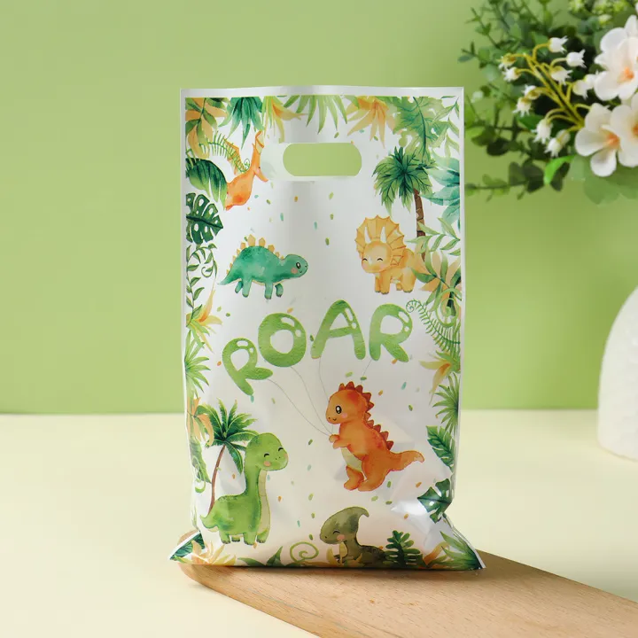 20PCS%20Cartoon%20Dinosaur%20Candy%20%20Tote%20Bags%20-%20Adorable%20Party%20Favors%20for%20Kids%20Birthday,%20Dinosaur-Themed%20Party%20&%20%20Packaging%20-%20Image%202