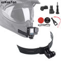Motorcycle Helmet Chin Mount For  OSMO Action 6/5/4/3  13 12 11 10 9 8 Full Face Camera Holder Riding Gear Accessory. 