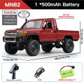 ZWN MN82 MN82S LC79 1/12 Full Scale RC Pickup Short Truck 4WD Remote Control Climbing Off-road Car Toys for Kids Christmas .