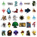 50Pcs  MTG Stickers Magic MTG DIY Stickers Scrapbooking Phone Luggage Skateboard Decorative Waterproof Decals. 