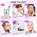 Derma Roller Microneedle, 540 Stainless Steel Micro Needles, 0.3mm Facial Skin Care Microneedle Roller, Home Use for Face Care Beauty Massage Tools, Sliver. 