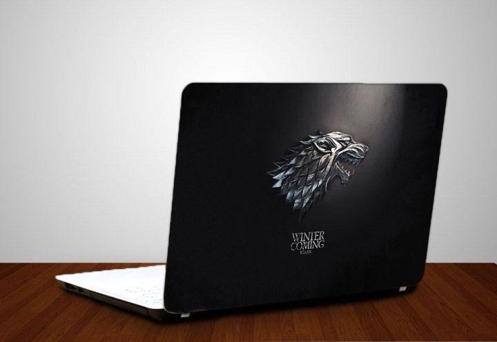 Games of Thrones Laptop Back Skin Sticker-Laptop Back Skin-Laptop Skin Vinyl Sticker Decal, 13 13.3 14.6 15 15.4 15.6 inch Laptop Skin Sticker Cover For All Laptops