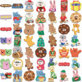 100PCS/Pack Korean Dailylike Bear Stickers Dailylike Decals For Phone Laptop Suitcase Notebook Skateboard Waterproof Stickers. 