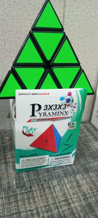 Pyramid Rubik's cube with Box