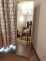 Full Length Mirror with Adjustable Stand (4 to 5mm mirror) by Lohar Furniture in Golden colour. 
