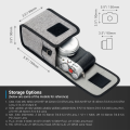 JJC Mirrorless Camera Pouch Case for  A6700 A6600 A6500 A6400 A6300 A6100 A6000 ZV1F ZV-1 ZV-E10 Ricoh GR3 HDF GR IIIx GRIII. 
