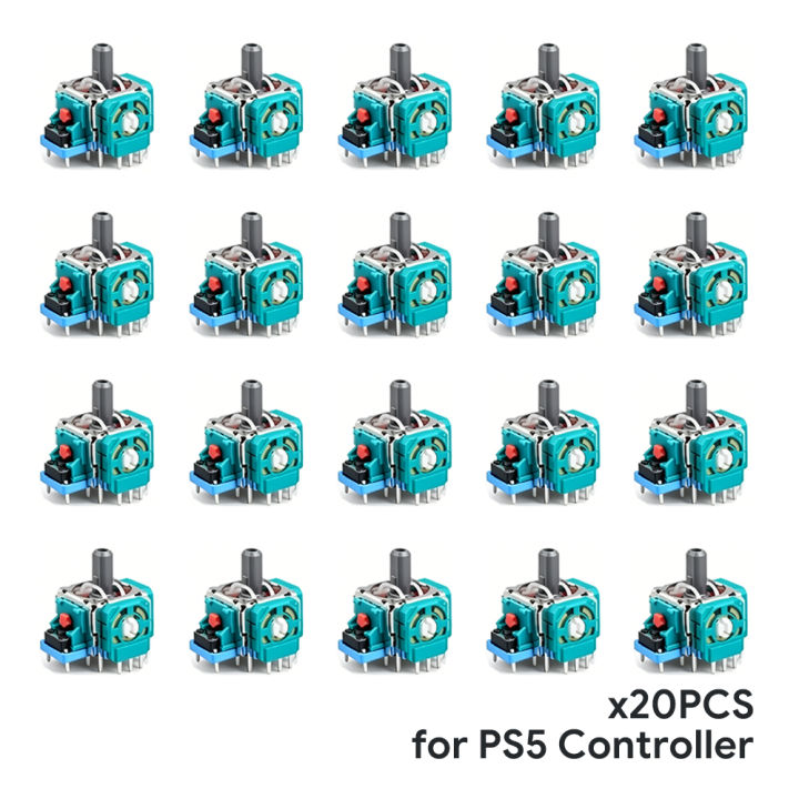 DATA%20FROG%2010/20/30pcs%20Replacement%203D%20Analog%20Joystick%20For%20PS5/PS4/SwitchPro/Xbox%20One%20Controller%20ThumbStick%20Repair%20Parts%20Accessory%20-%20Image%205