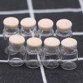 4pcs 1/12 Dollhouse Miniature Glass Mini Simulation Candy Jar Kitchen Food Storage Bottle Furniture Toys for Doll House Decor. 